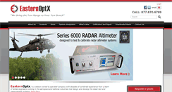Desktop Screenshot of eastern-optx.com